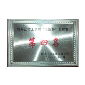 2010牡丹江金跃杯第四名