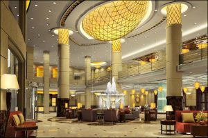 华宇国际商务酒店主体工程已经完成