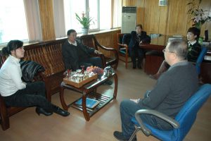 县计生局来我集团检查计生工作