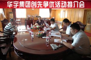 华宇集团深入开展创先争优活动正式启动