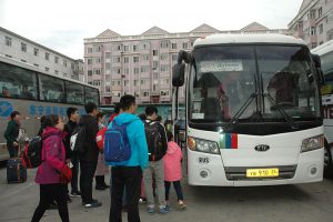 国际客运车队通过系列举措 保证黄金周有序运输