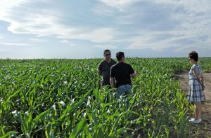 纪文楠董事长检查境外园区种植工作