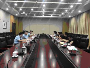 东宁市委市政府代表团、河北港口集团与中交第一航务设计院举行会谈