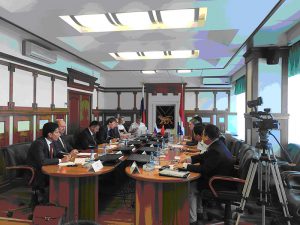 河北港口集团与滨海边疆区政府就斯拉维扬卡港口建设事宜举行会谈