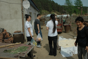 运输公司客运站慰问精准扶贫对接户